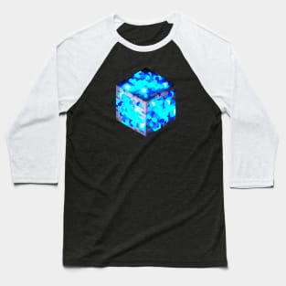 Block LapizLazuli Ore 3D Baseball T-Shirt